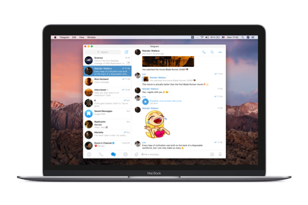 Telegram macOS 体验